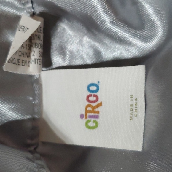 Circo Target gray white striped elephant lovey security blanket K99 - Picture 8 of 8